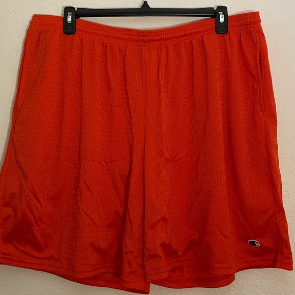 Champion Other - Champion Men's Orange Athletic Shorts NWOT 3XL